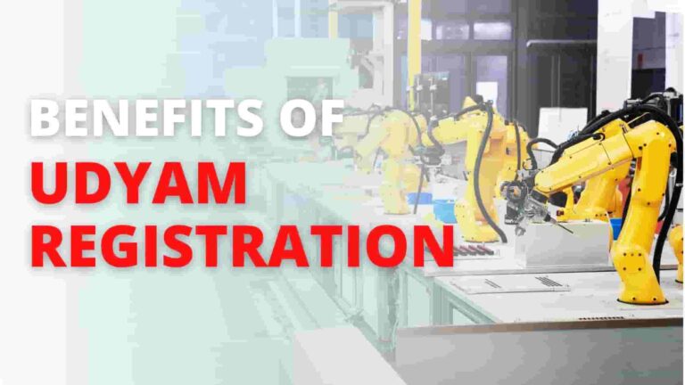 Benefits of Udyam Registration