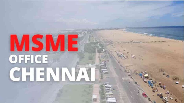 MSME Office in Chennai, Address, Contact Number - MSME Consultants