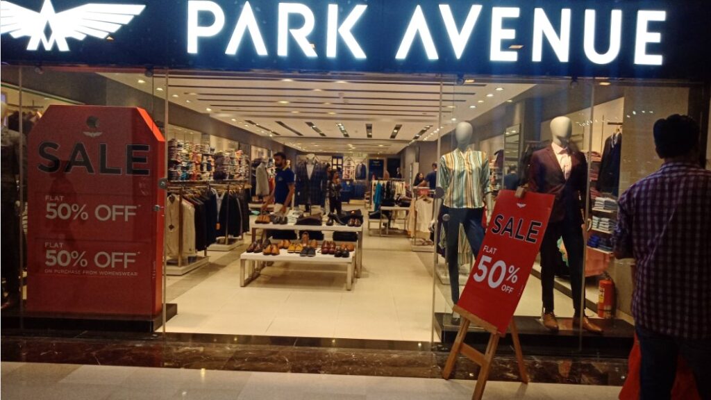 Park Avenue Best Clothing Brands in India