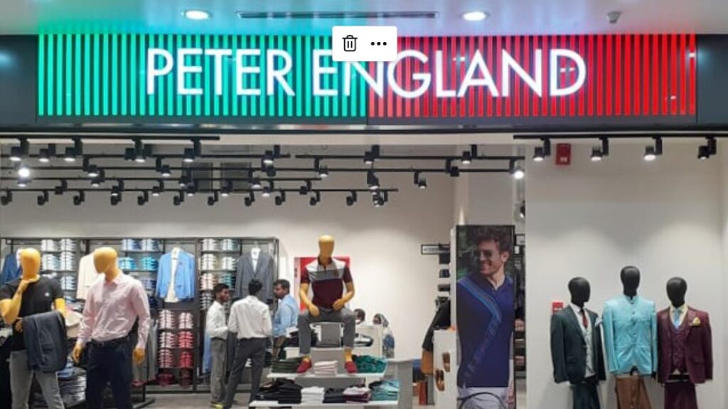 Peter England Best Clothing Brands in India