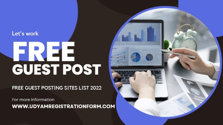 Instant Approval Free Guest Posting Sites