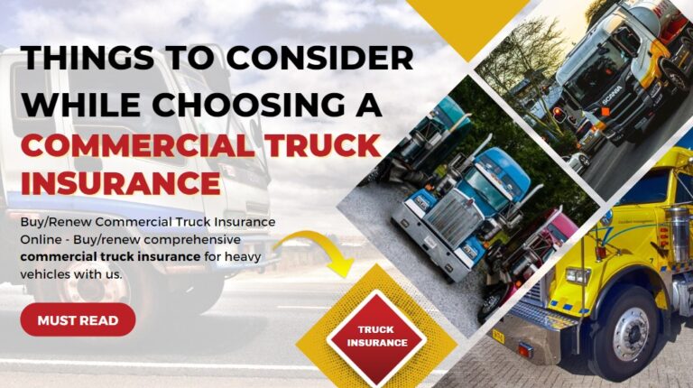 commercial trucking insurance