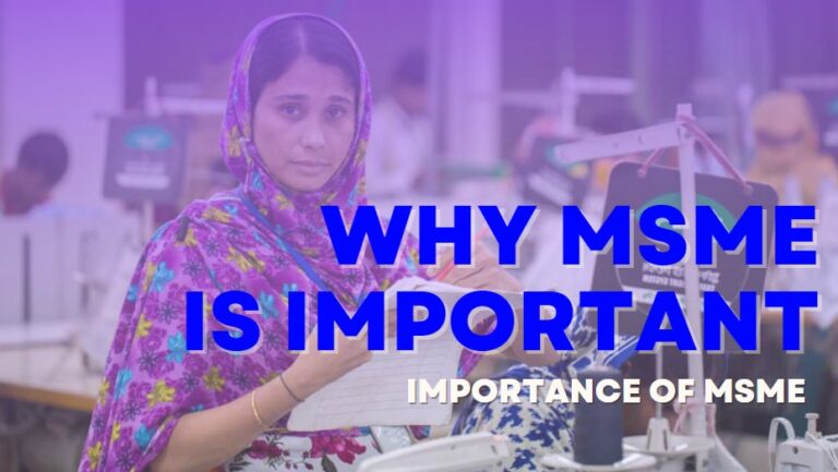 Why MSME is important