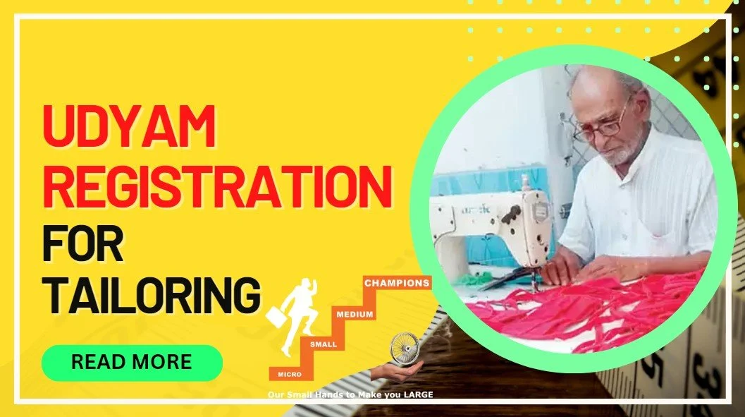 msme Udyam Registration For Tailoring