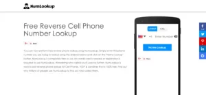 NumLookup Reverse Phone Lookup Websites