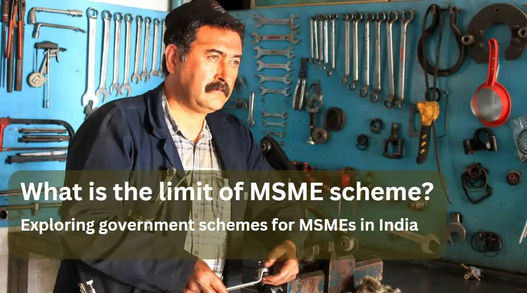 What is the limit of MSME schemes