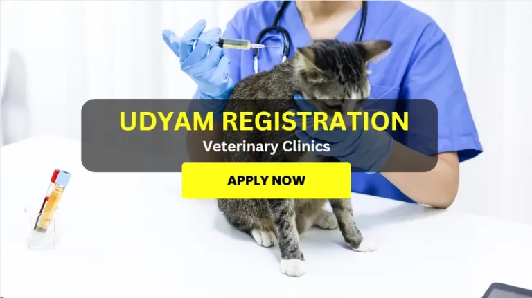 Udyam registration for veterinary clinics