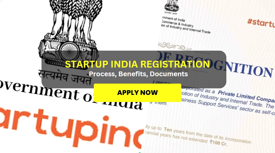 Startup India Registration Certificate - Process, Benefits, Documents
