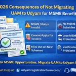 2026 Consequences of Not Migrating Udyog Aadhaar (UAM) to Udyam – MSME Benefits You May Lose