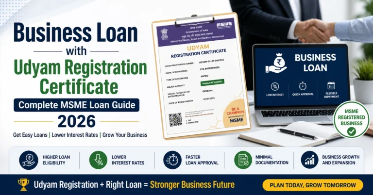 Business Loan with Udyam Registration Certificate