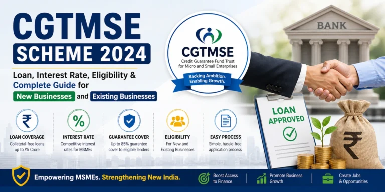 CGTMSE Scheme 2026: Loan, Interest Rate, Eligibility & Complete Guide for New and Existing Businesses